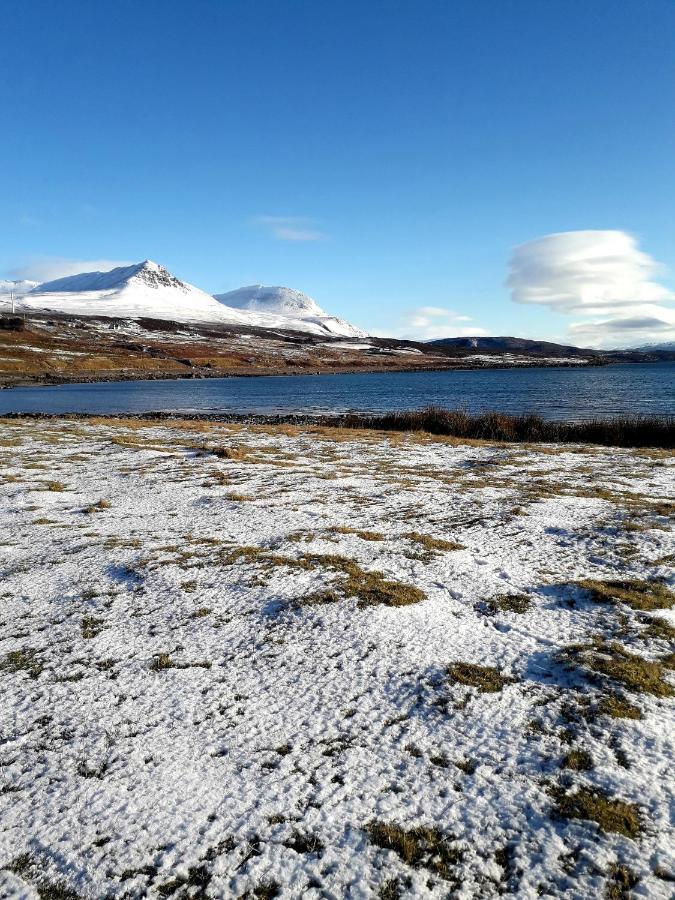 The Sleepy Crofter Glamping - Achiltibuie Hotell Exteriör bild