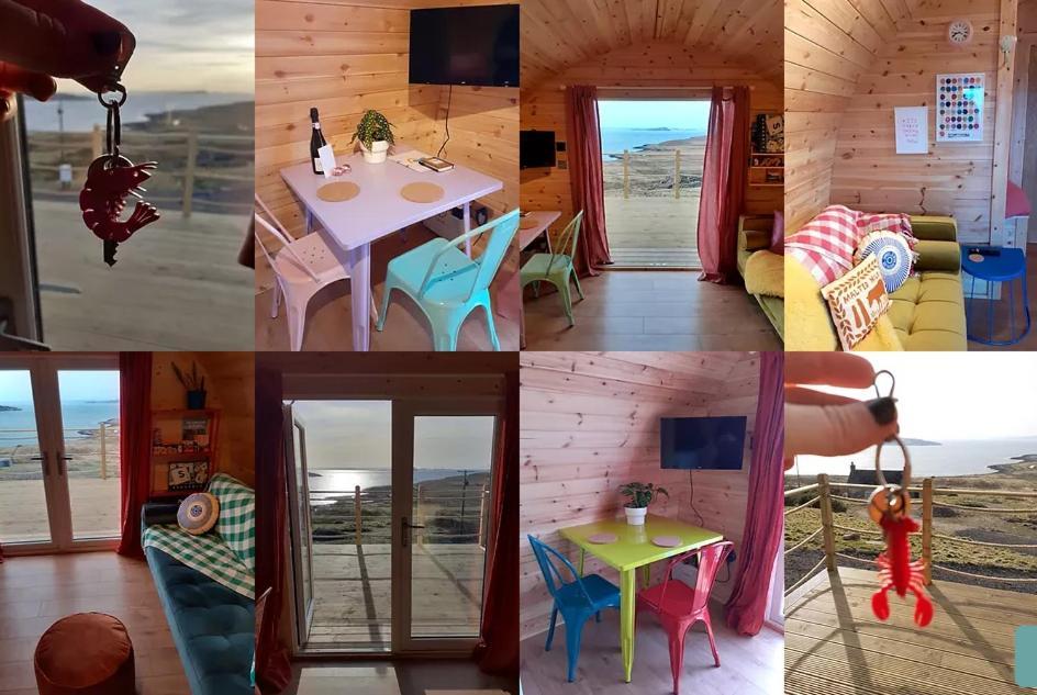 The Sleepy Crofter Glamping - Achiltibuie Hotell Exteriör bild