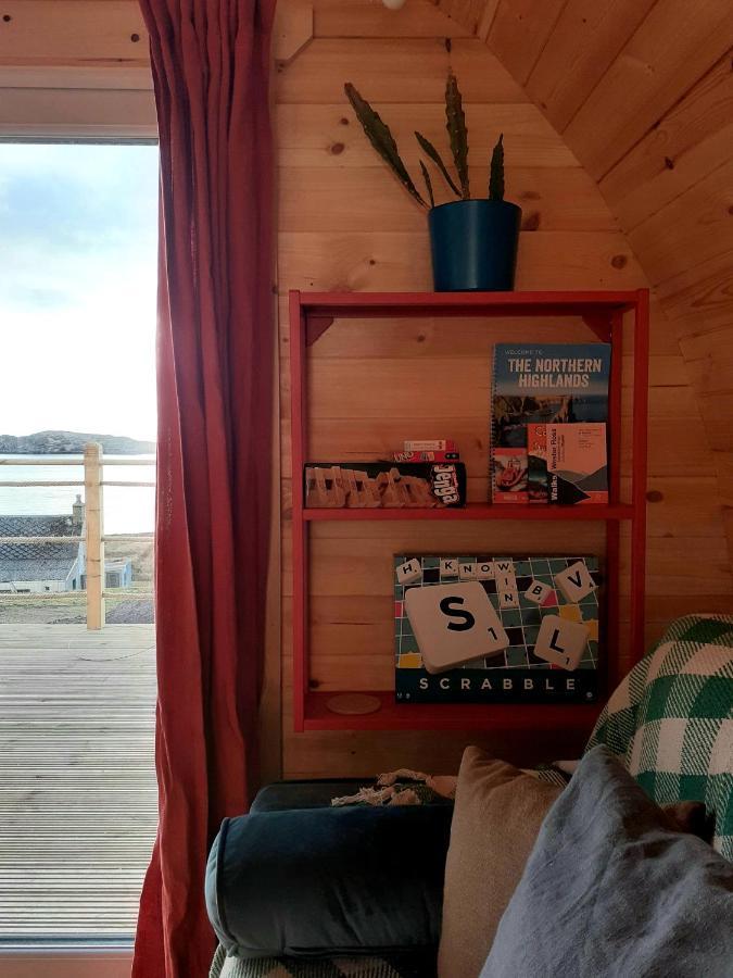 The Sleepy Crofter Glamping - Achiltibuie Hotell Exteriör bild