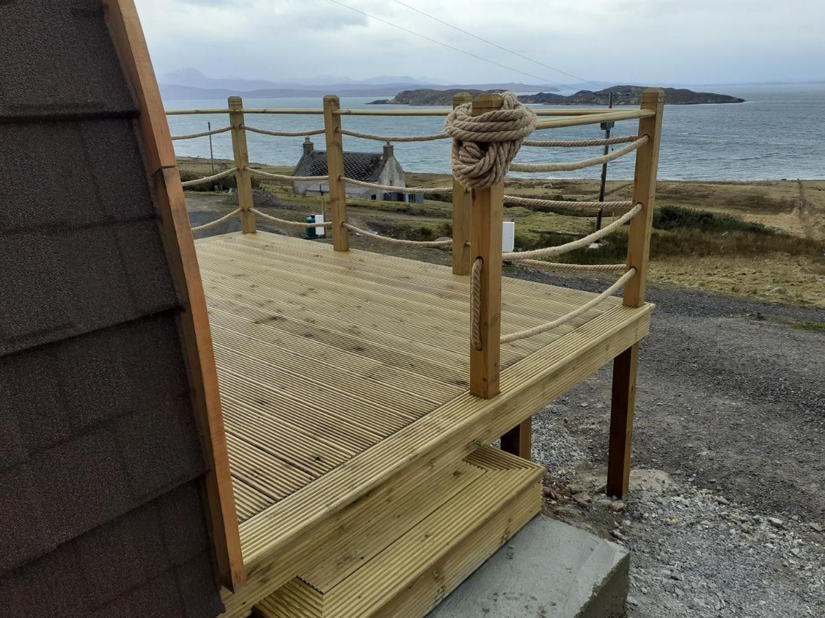 The Sleepy Crofter Glamping - Achiltibuie Hotell Exteriör bild
