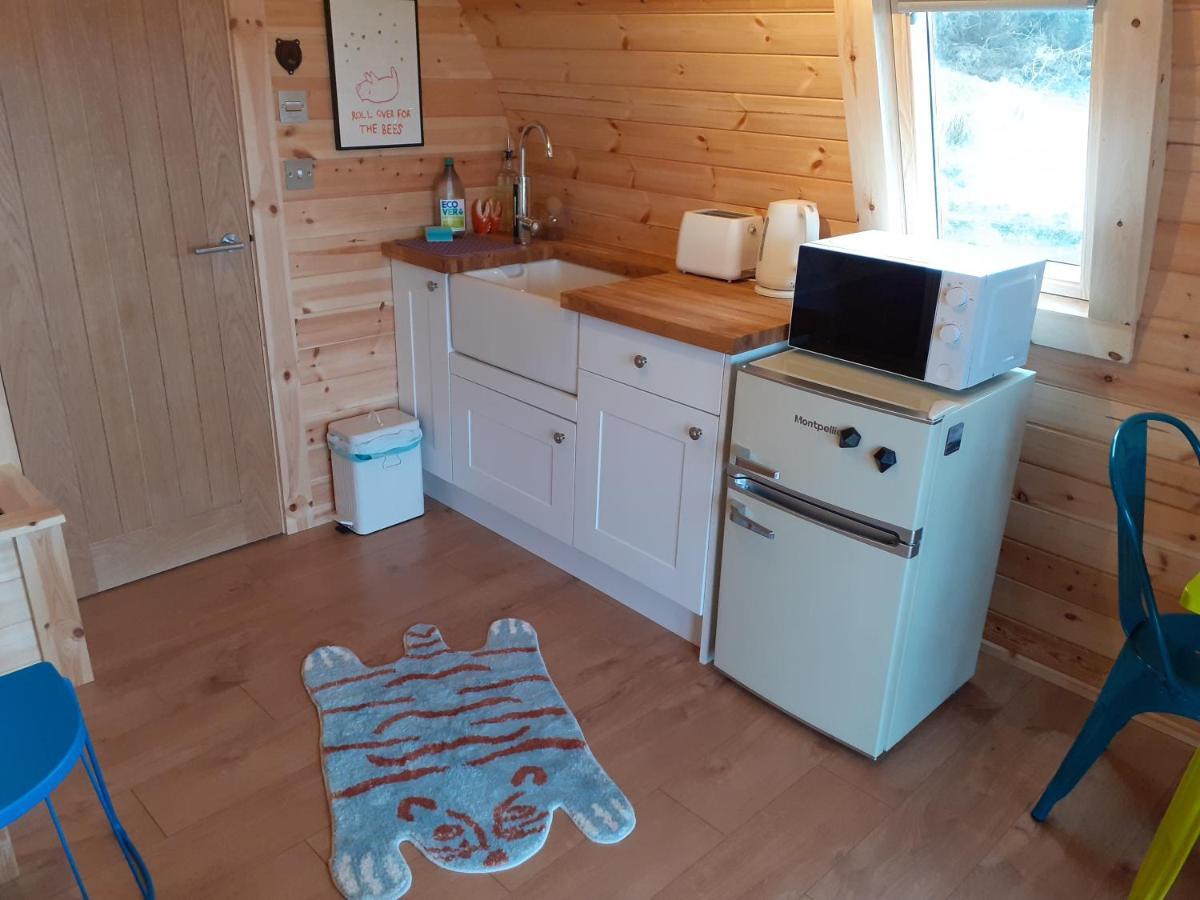 The Sleepy Crofter Glamping - Achiltibuie Hotell Exteriör bild