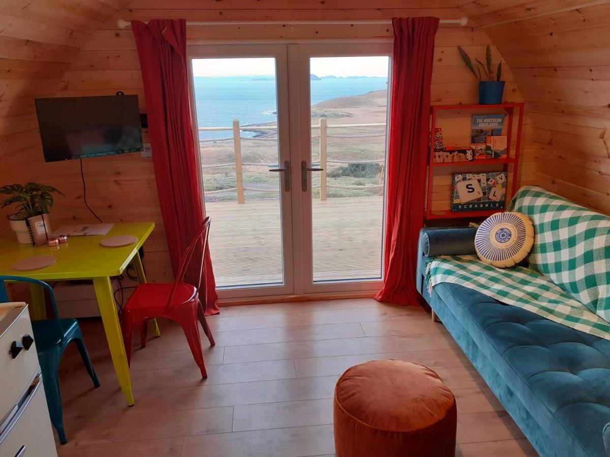 The Sleepy Crofter Glamping - Achiltibuie Hotell Exteriör bild