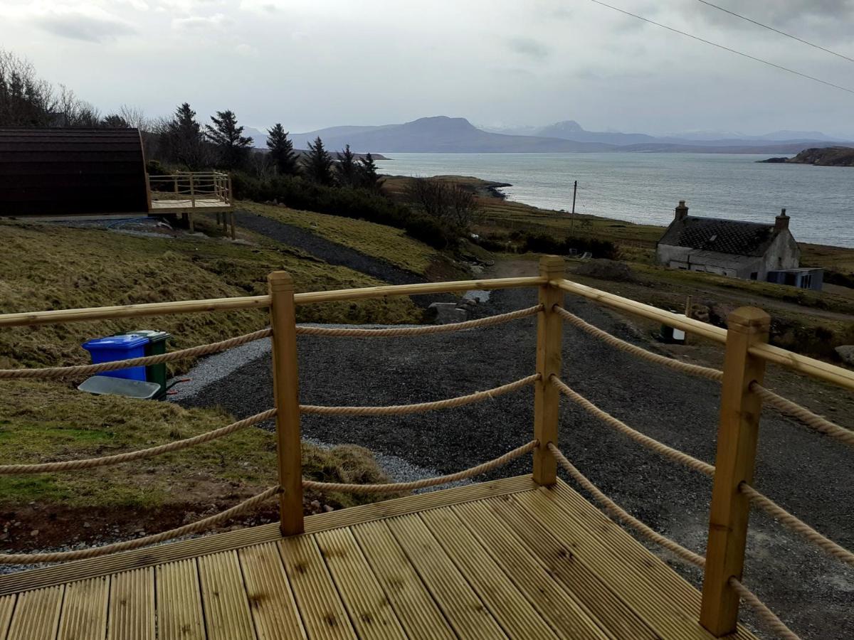 The Sleepy Crofter Glamping - Achiltibuie Hotell Exteriör bild
