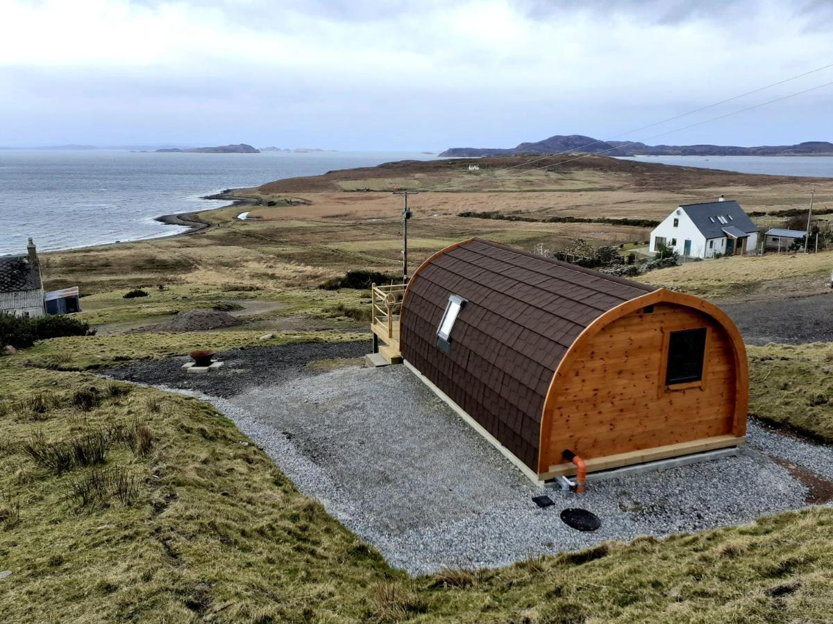 The Sleepy Crofter Glamping - Achiltibuie Hotell Exteriör bild