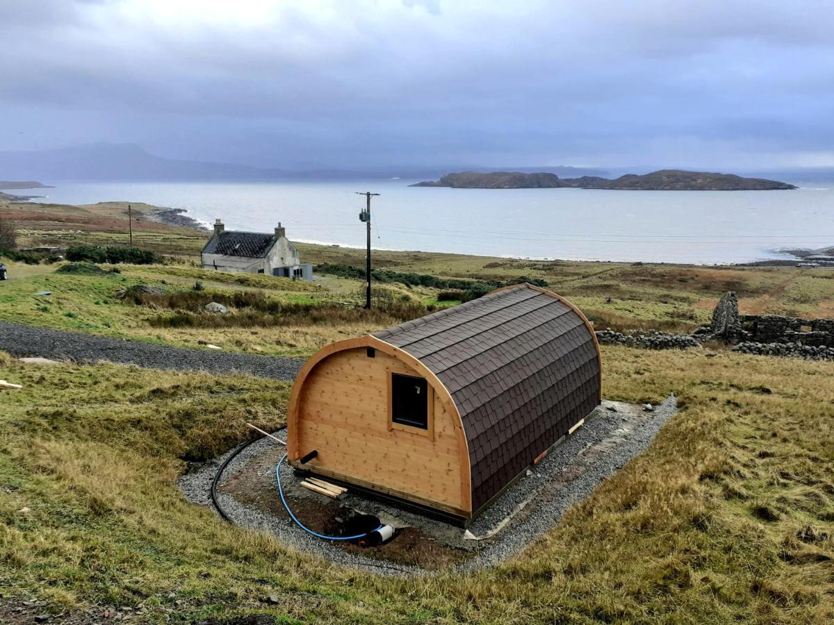 The Sleepy Crofter Glamping - Achiltibuie Hotell Exteriör bild