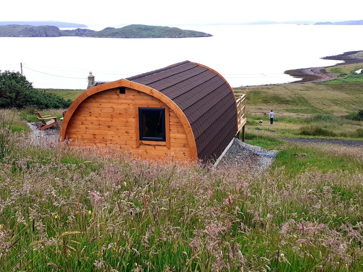 The Sleepy Crofter Glamping - Achiltibuie Hotell Exteriör bild