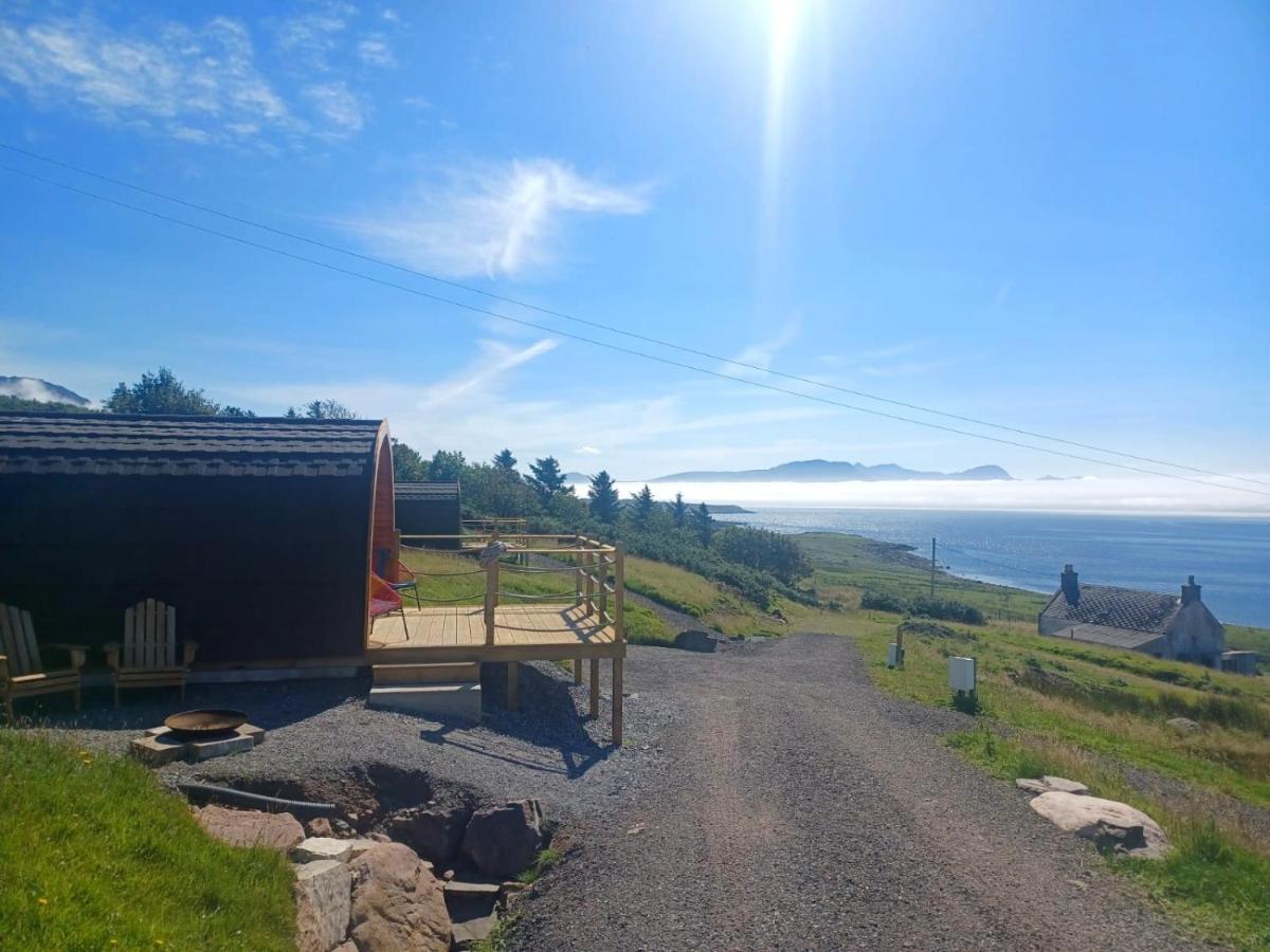 The Sleepy Crofter Glamping - Achiltibuie Hotell Exteriör bild