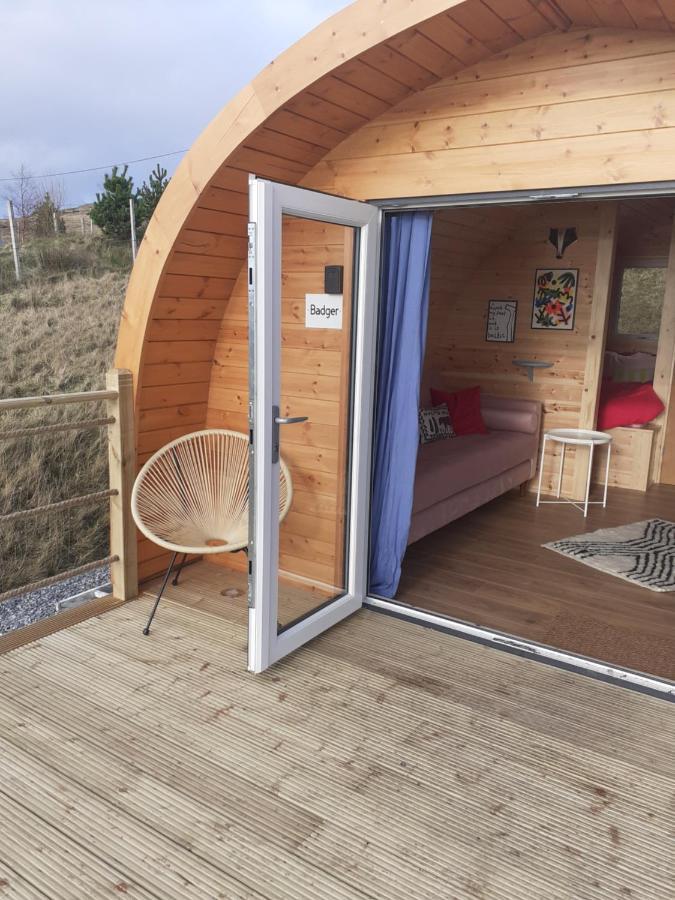 The Sleepy Crofter Glamping - Achiltibuie Hotell Exteriör bild